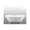 Ванна акриловая отдельно стоящая ванна Magliezza Ottavia (165х76), ножки золото - фото 110585