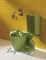 Унитаз-компакт детский Laguraty Агуша ok 0777 зеленый с крышкой микролифт - фото 111488