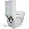 Унитаз моноблок сифонного типа Laguraty 802A белый крышка микролифт 15409
