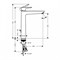 Смеситель для раковины Hansgrohe Talis E 71716000 71716000