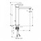 Смеситель для раковины Hansgrohe Metris S 31022000 31022000