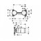 Смеситель для раковины скрытого монтажа Hansgrohe Metris 31085000 31085000