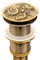 Донный клапан Bronze de luxe 21976 бронза - фото 116179