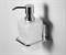 Дозатор для жидкого мыла стеклянный, 300 ml WasserKraft Leine K-5099 - фото 136648