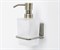 Дозатор для жидкого мыла стеклянный, 300 ml WasserKraft Exter K-5299 - фото 136672