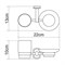 Держатель стакана и мыльницы Wasserkraft Oder K-3026 20789 - фото 136793 Держатель стакана и мыльницы Wasserkraft Oder K-3026 20789 - фото 136793