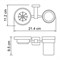 Держатель стакана и мыльницы Wasserkraft Lippe К-6526 20791 - фото 136807 Держатель стакана и мыльницы Wasserkraft Lippe К-6526 20791 - фото 136807