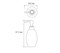 Дозатор для жидкого мыла, 330 ml WasserKraft Ruwer K-6799 21570