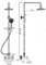 Душевая система со смесителем Cezares LACONICO-C-CVD1-BLC 22438