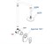 Душевая система скрытого монтажа Wasserkraft  Kammel A12830 24058
