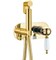 Гигиенический душ скрытого монтажа Boheme IMPERIALE  425 золото 25685