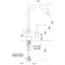 Смеситель для кухни Paffoni Stick SK190ST 27230 - фото 172462 Смеситель для кухни Paffoni Stick SK190ST 27230 - фото 172462