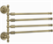 Держатель для полотенец Ganzer GZ 31014D бронза 27856