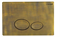 Клавиша смыва Creavit Drop GP2007.00 цвет бронза - фото 185969