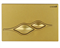 Клавиша смыва Creavit Ufo GP1006.00 цвет золото матовое - фото 186019