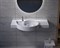 Раковина столешница NS Bath NSS-1051G на 100 см белая глянцевая - фото 186393