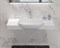 Раковина столешница NS Bath NSS-1043G на 100 см белая глянцевая - фото 186484