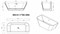 Акриловая ванна Belbagno BB19-1700-800 30357