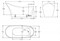 Акриловая ванна Belbagno BB64-1700 30379