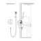 Душевая система скрытого монтажа Timo Selene SX-2029/03SM 31374