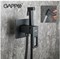 Гигиенический душ скрытого монтажа GAPPO G7217-6 черный матовый 33642