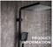 Душевая система GAPPO Futura G2417-6 черная матовая 33643