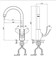 Смеситель для кухни D&K Venice Gondola DA1022441 34277 - фото 205108