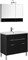 Комплект мебели для ванной Aquanet Верона NEW 90 черный (напольный 1 ящик 2 дверцы) - фото 209688