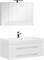Комплект мебели для ванной Aquanet Нота NEW 100 белый (камерино) - фото 209691