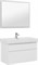 Мебель для ванной Aquanet Nova Lite 100 белый (2 ящика) - фото 209709