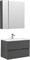 Мебель для ванной Aquanet Алвита 80 серый антрацит - фото 209760