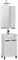 Мебель для ванной Aquanet Асти 55 белый (2 дверцы, зеркало шкаф/полка) - фото 209769