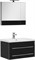 Мебель для ванной Aquanet Верона NEW 75 черный (подвесной 2 ящика) - фото 209824