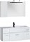 Мебель для ванной Aquanet Данте 110 R белый (1 навесной шкафчик) - фото 209896