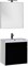 Мебель для ванной Aquanet Латина 70 черный (1 ящик) - фото 209979