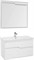 Мебель для ванной Aquanet Модена 100 белый - фото 210011