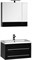 Мебель для ванной Aquanet Нота 75 черный (камерино) - фото 210022