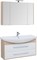 Мебель для ванной Aquanet Остин 120 дуб сонома/белый - фото 210051