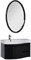 Мебель для ванной Aquanet Сопрано 95 L черный (2 дверцы 2 ящика) - фото 210124