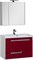 Мебель для ванной Aquanet Тиволи 80 бордо - фото 210158