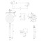 Душевая система скрытого монтажа Omnires Bathroom Mixer SYSY22XCR 39380
