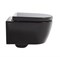 Подвесной унитаз SSWW CT2037 BLACK 39859