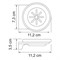 Мыльница стеклянная Wasserkraft  Kammel K-8329WHITE 40113 - фото 215745 Мыльница стеклянная Wasserkraft  Kammel K-8329WHITE 40113 - фото 215745