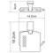 Держатель для туалетной бумаги WasserKraft Abens K-3225 40144