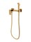 Гигиенический душ с настенным смесителем Grocenberg Gb101N-GO золото 41464