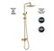 Душевая система Grocenberg SHOWER GB7090MG золото матовое 41704