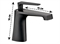 Смеситель для раковины Grocenberg GB2025BL черный матовый 42220