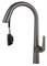 Смеситель для кухни с выдвижной лейкой KAISER Strike 09066-15 оружейная сталь 42274