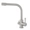 Смесители для кухни с подключением под фильтр KAISER Merkur 26044-5 серебро 31129