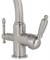 Смесители для кухни с подключением под фильтр KAISER Vincent 31244-2 Silver 31266